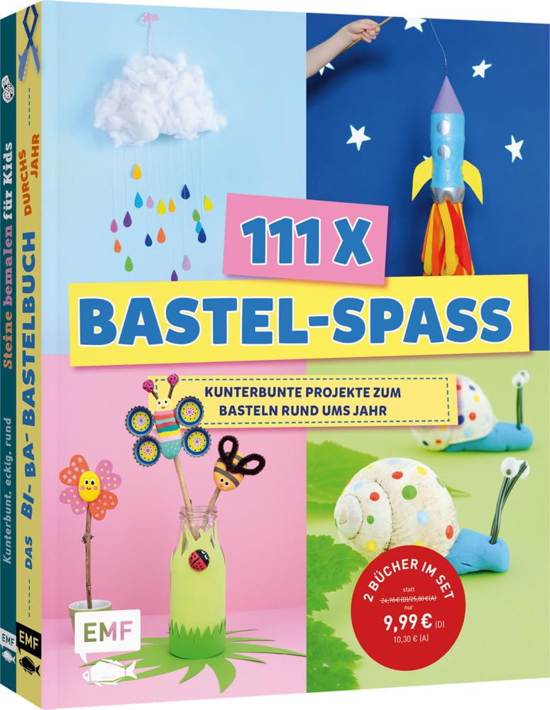 Product Image: 111 x Bastel-Spaß: 2 Bücher im Bundle