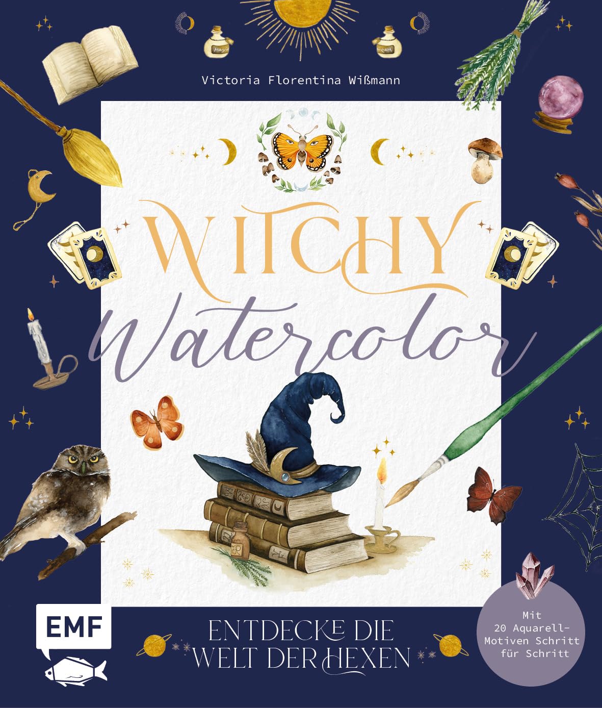 Witchy Watercolor book