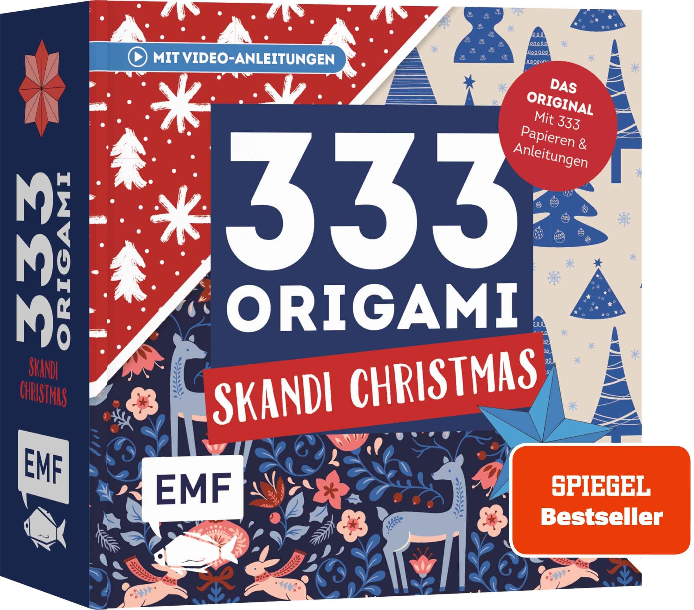 333 Origami - Skandi Christmas - Zauberschöne Papiere falten für die Weihnachtszeit Hobbies & Crafts