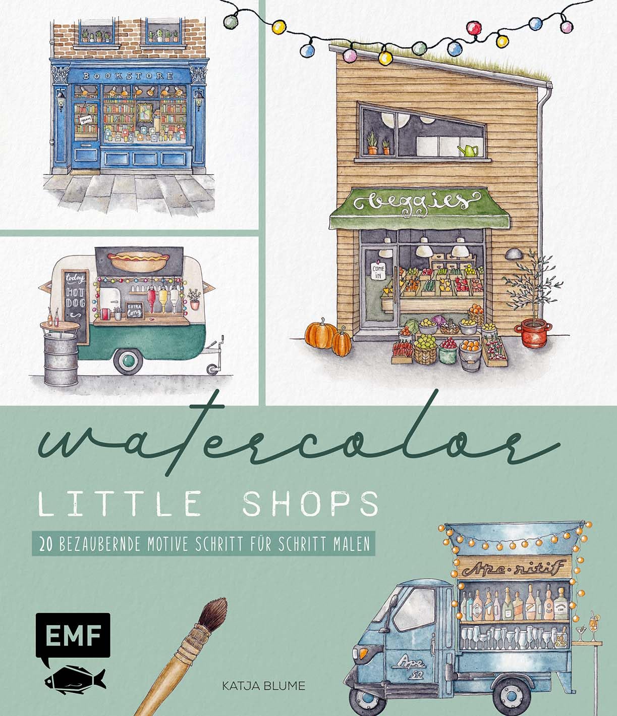 Product Image: Watercolor - Little Shops