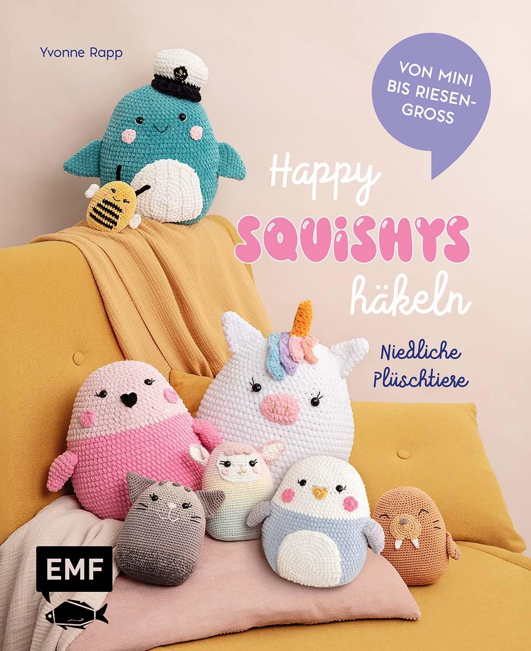 Happy Squishys häkeln - Niedliche Plüschtiere für Squishmallow-Fans Hobbies & Crafts