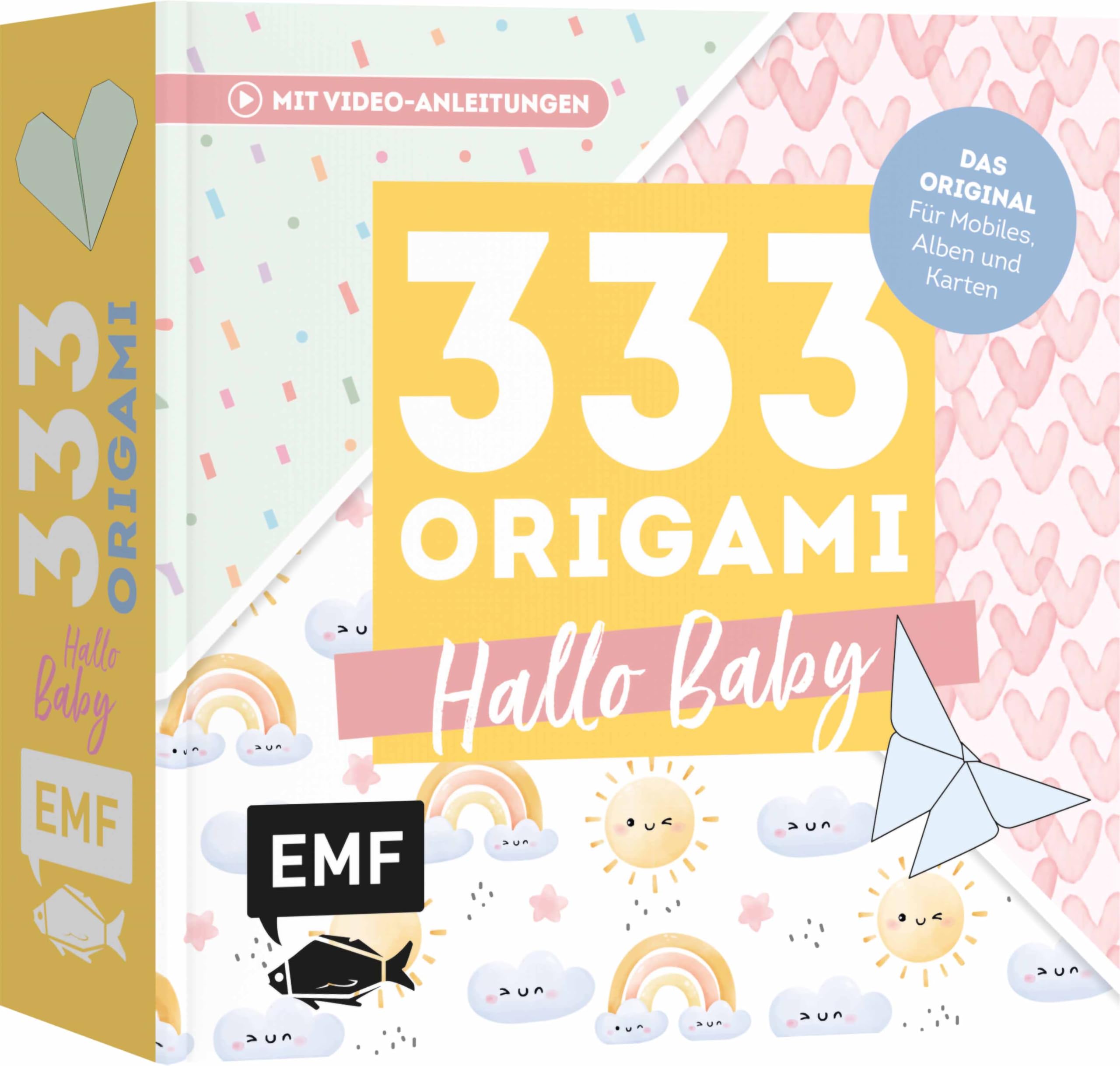 333 Origami - Hallo Baby - Niedliche Papiere zum Basteln von Mobiles, Alben, Karten Living & Furnishing