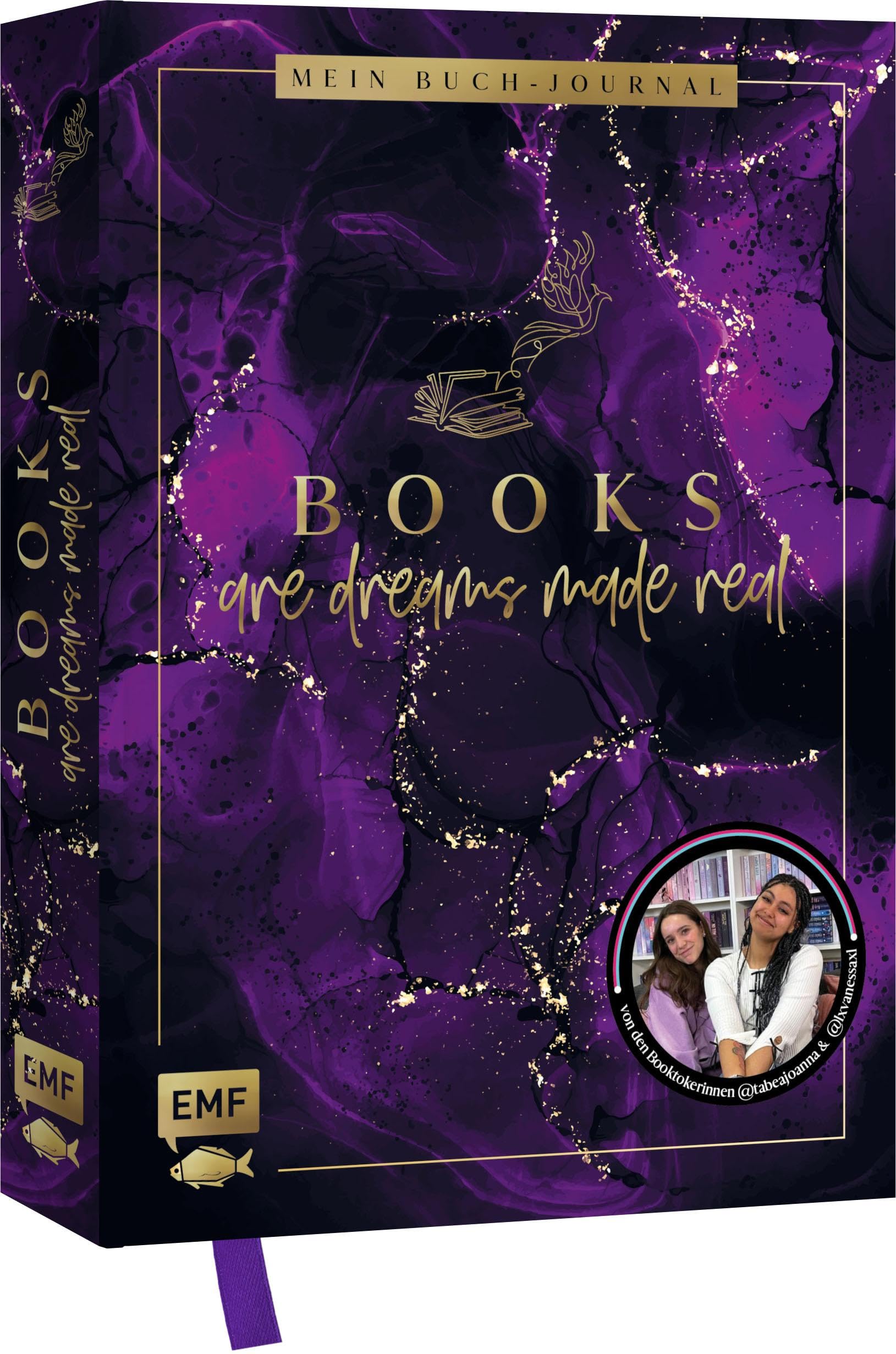 Books are dreams made real - Mein Buch-Journal - von den Booktokerinnen @tabeajoanna und @lxvanessaxl: Für alle #booklover Parents & Children