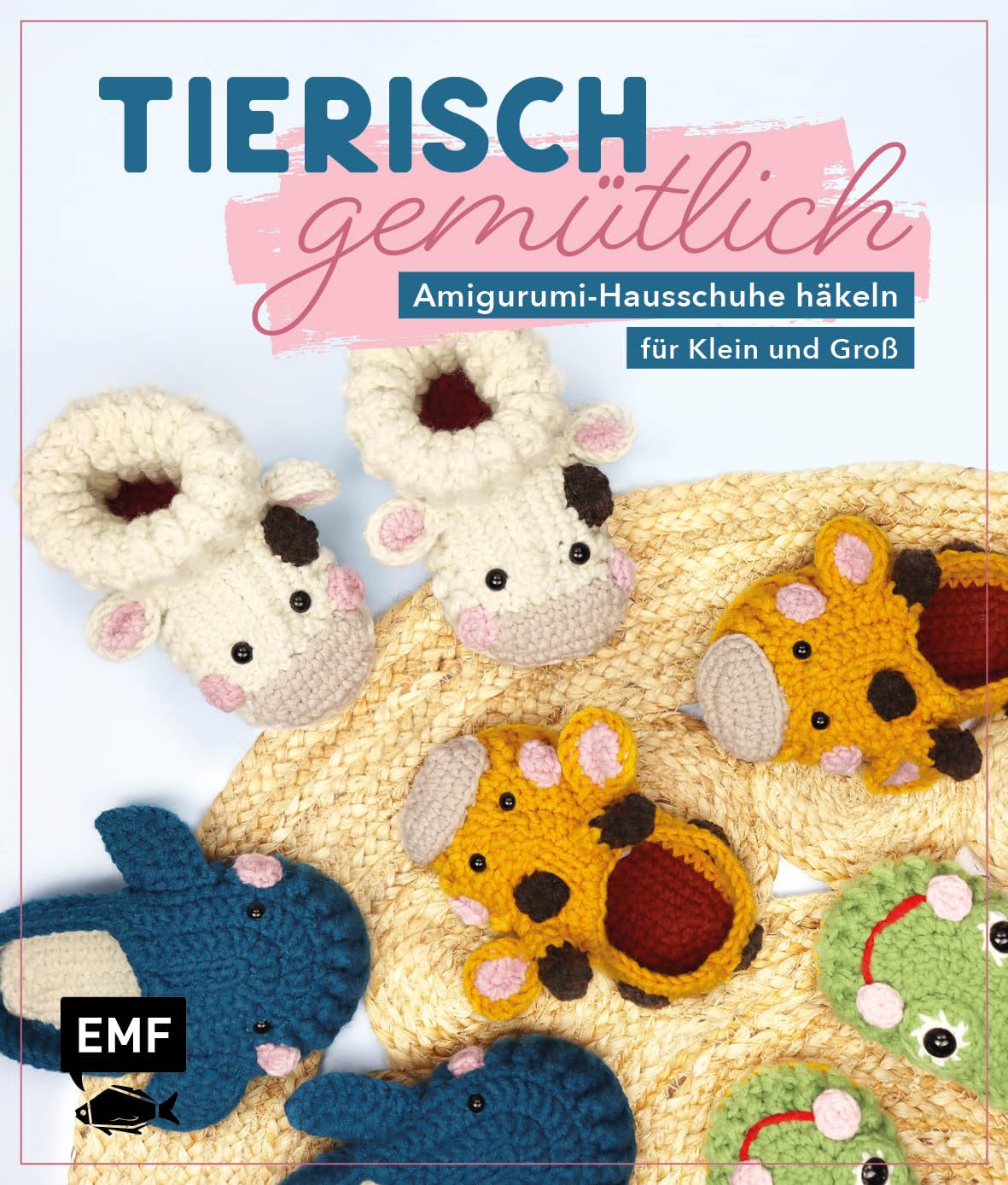 Tierisch gemütlich - Amigurumi-Hausschuhe häkeln für Klein und Groß Hobbies & Crafts