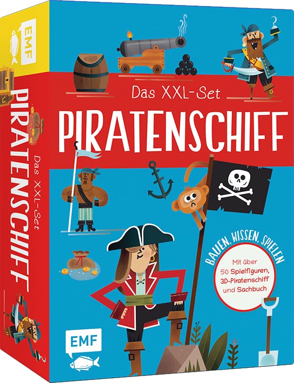 Das XXL-Set - Bauen, Wissen, Spielen: Piratenschiff Non-fiction