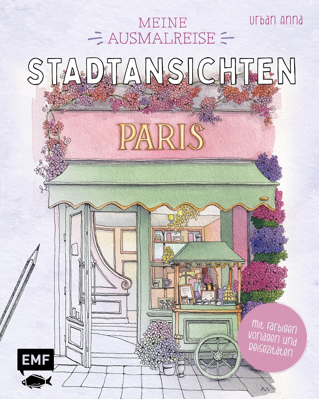 Meine Ausmalreise - Stadtansichten Paris Film, Art & Culture