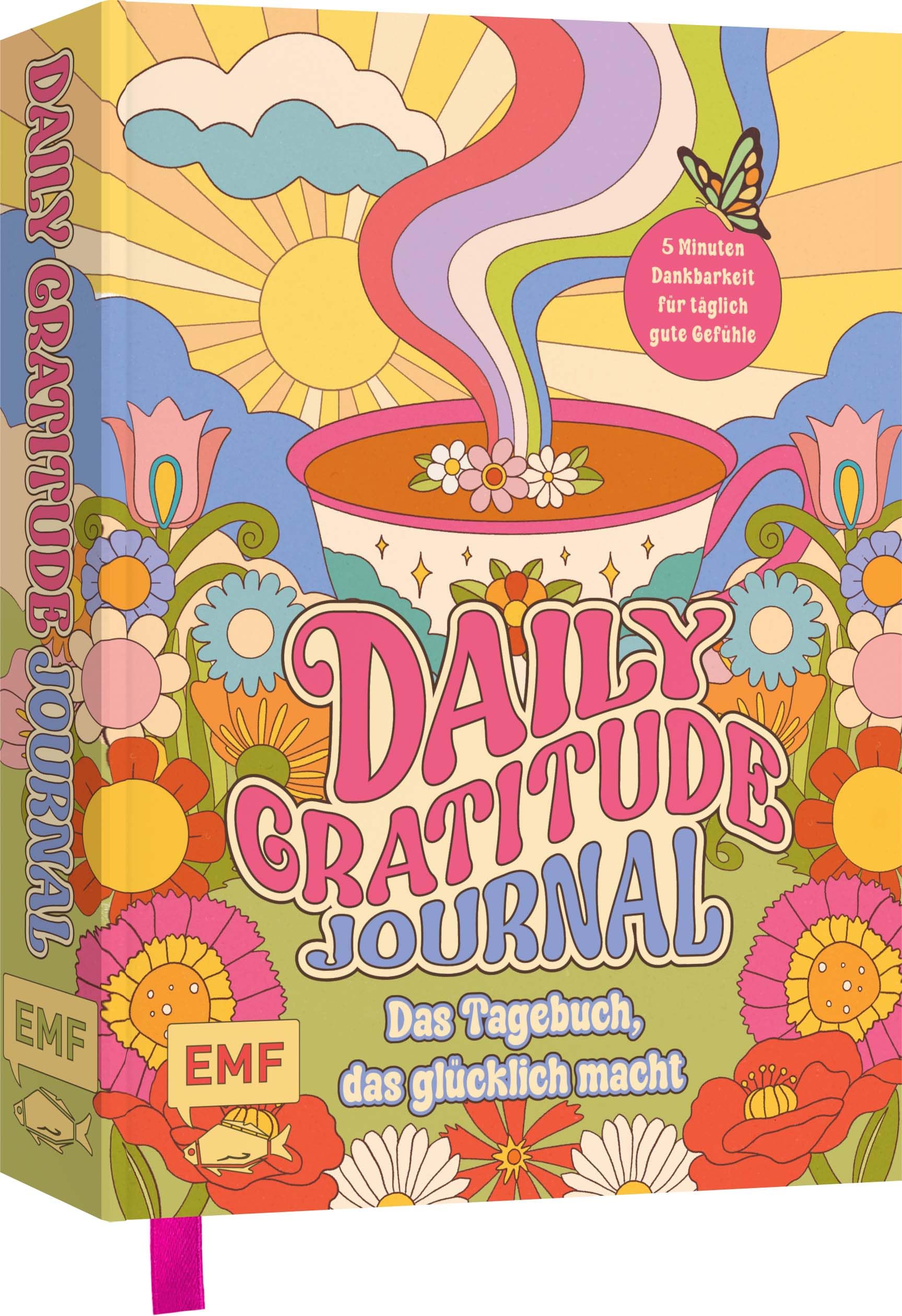 Daily Gratitude Journal - Das farbenfrohe Dankbarkeits-Tagebuch, das einfach glücklich macht Leisure, Home & Garden