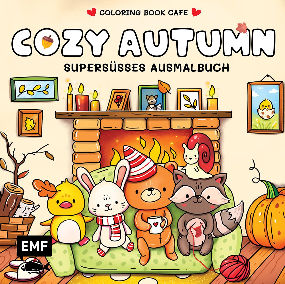 Cozy Coloring - Cozy Autumn Hobbies & Crafts