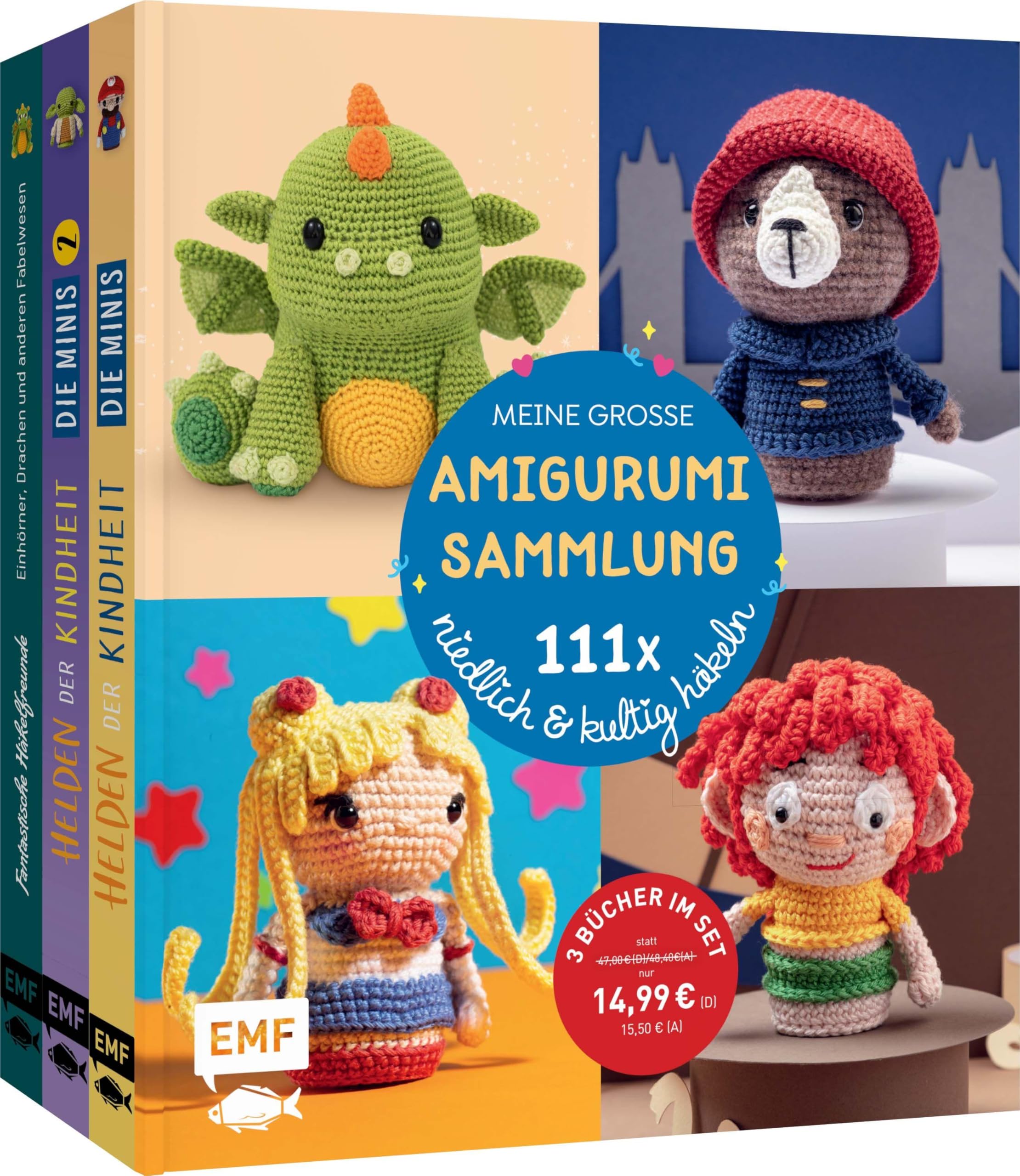Meine große Amigurumi-Sammlung - 111x niedlich & kultig häkeln Hobbies & Crafts