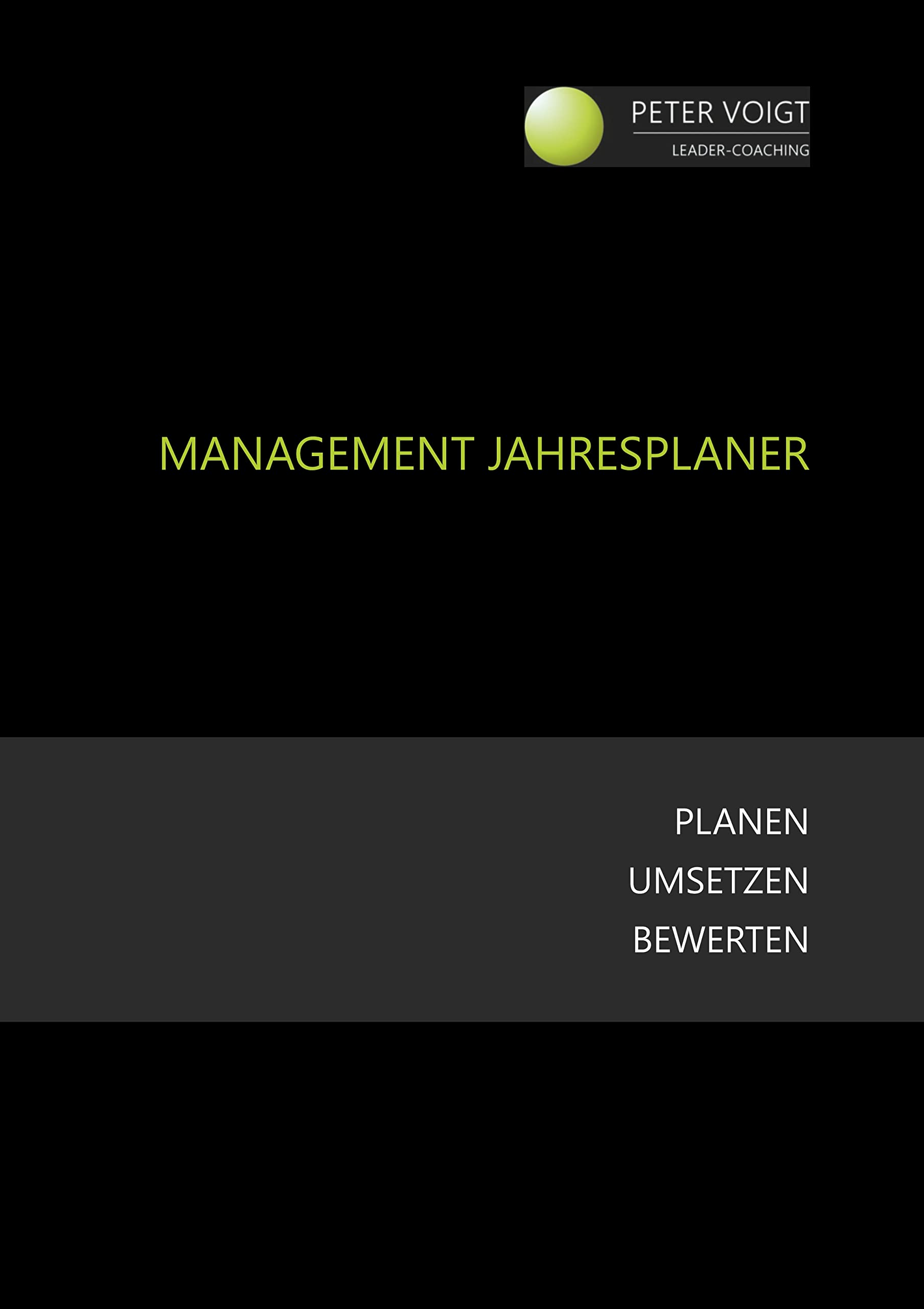 Management Jahresplaner: Planen Umsetzen Bewerten Law