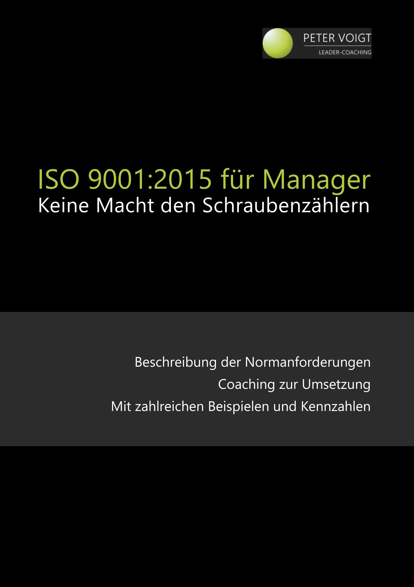 ISO 9001:2015 für Manager Law