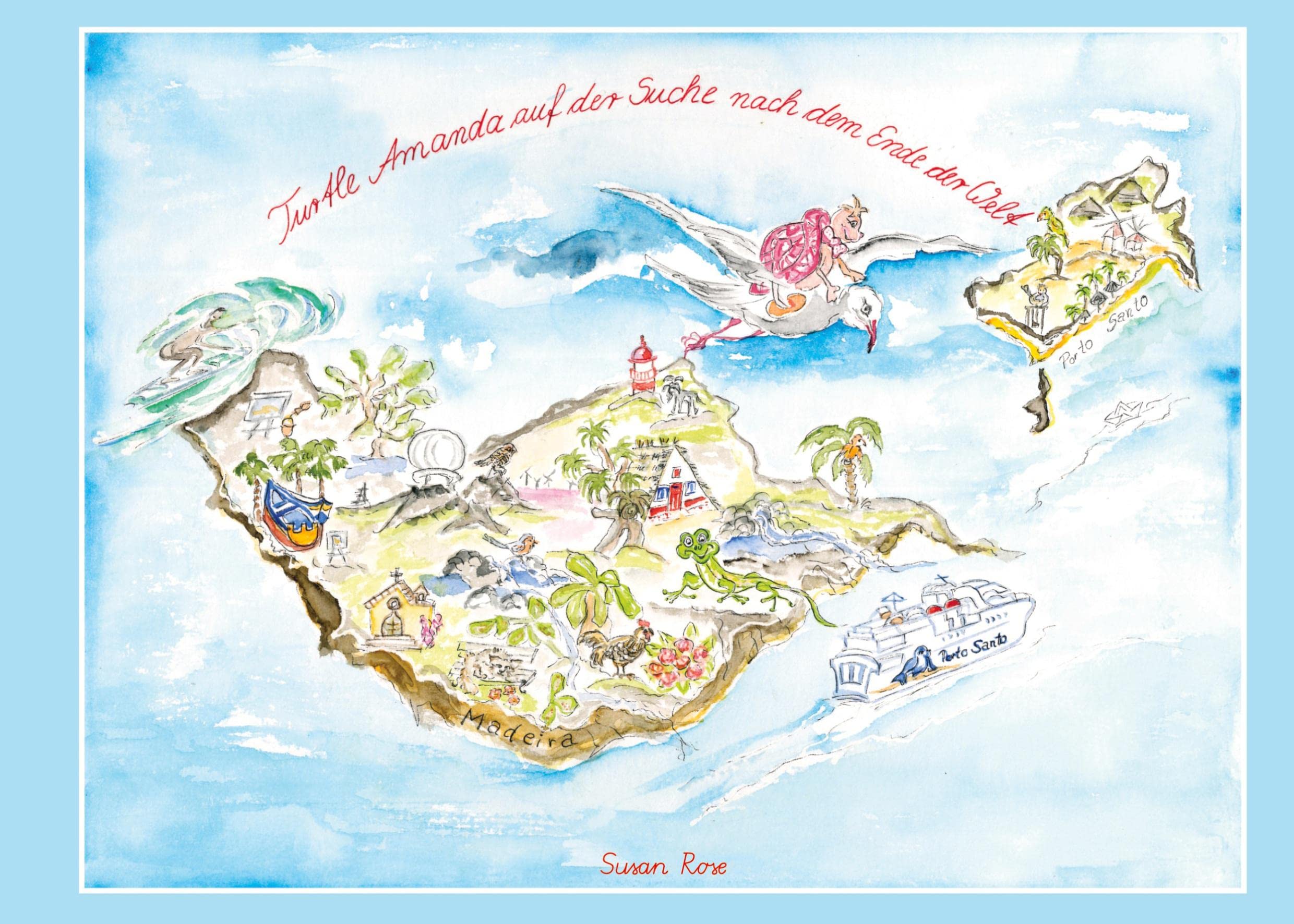 Turtle Amanda auf der Suche nach dem Ende der Welt (Die Abenteuer von Turtle Amanda) Novels & Short Stories