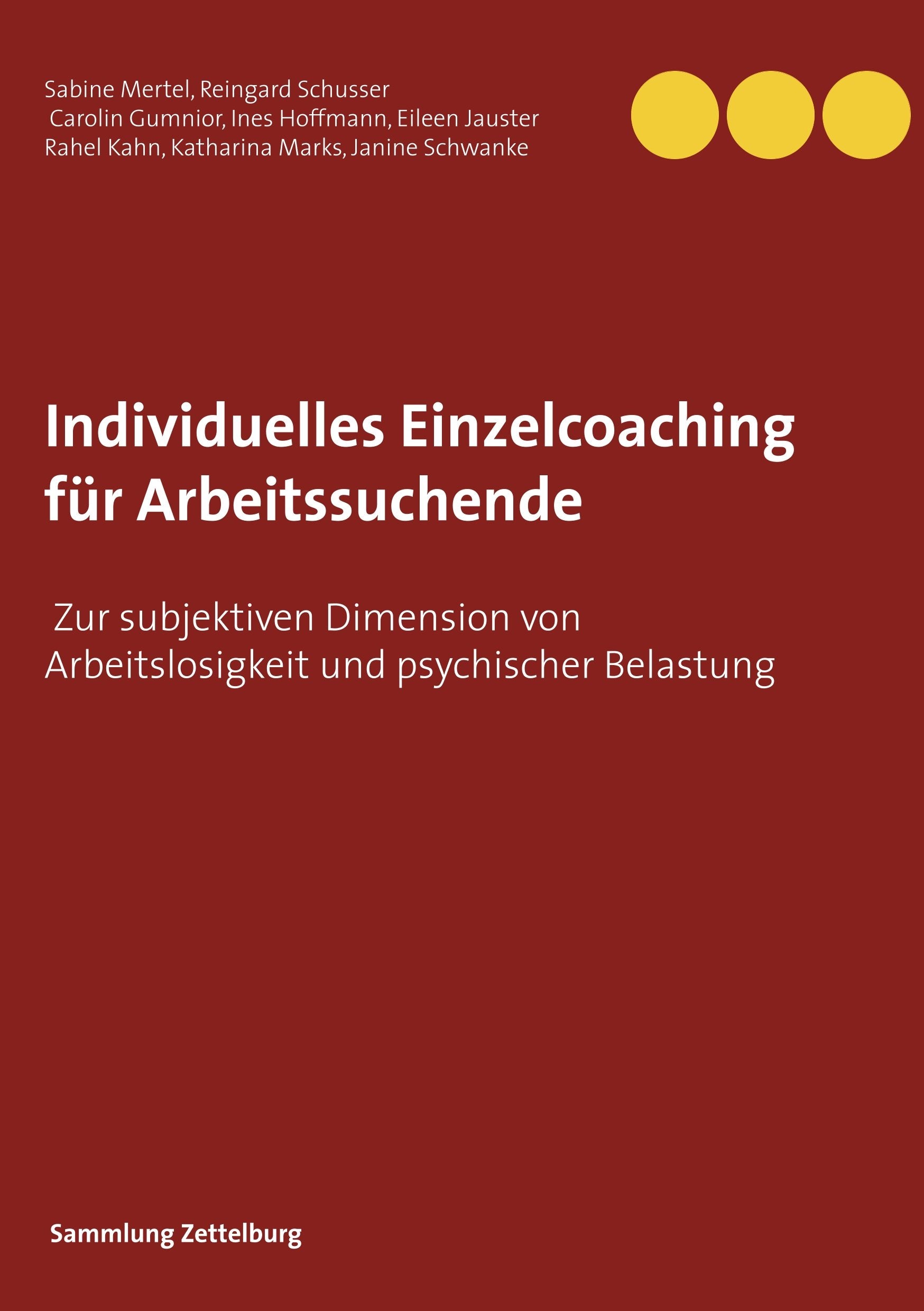 Individuelles Einzelcoaching für Arbeitssuchende book