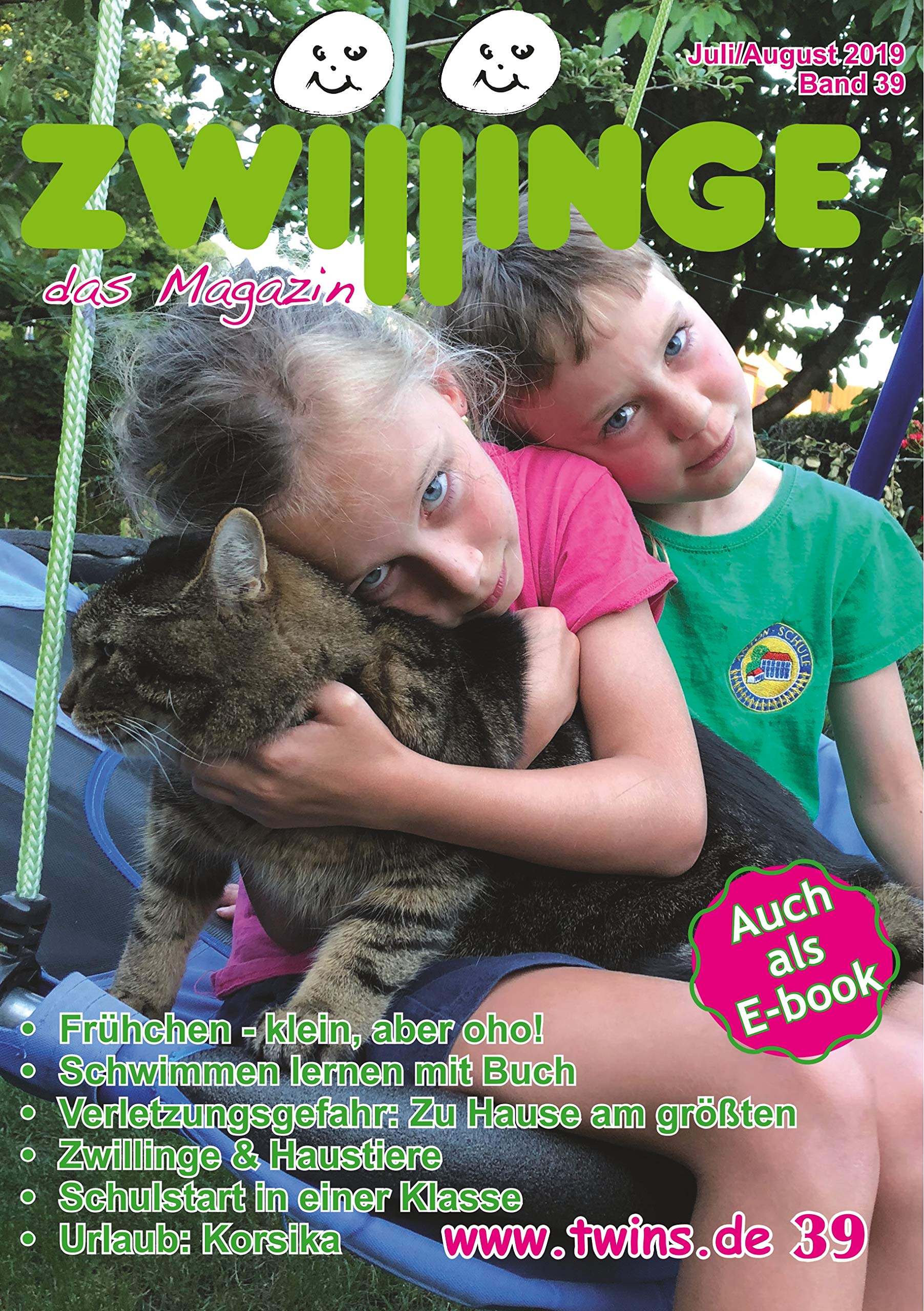 Zwillinge - das Magazin Juli/August 2019 Health, Nutrition & Fitness