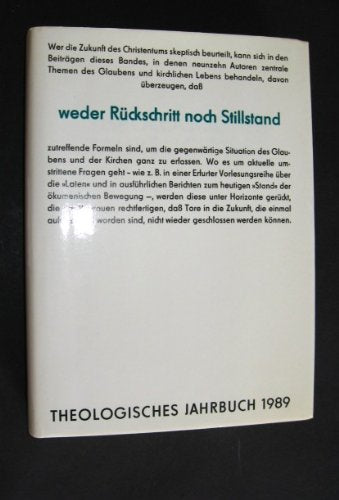 Theologisches Jahrbuch 1989 ; Books