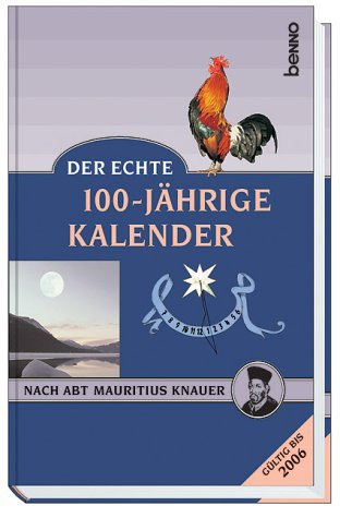 Product Image: Der echte 100-jährige Kalender nach Abt Mauritius Knaur