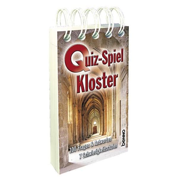 Quiz-Spiel Kloster: 100 Fragen & Antworten. 7 Schwierigkeitsstufen Religion & Esotericism
