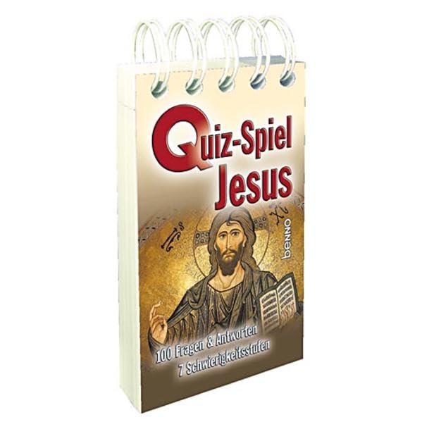 Quiz-Spiel Jesus: 100 Fragen & Antworten 7 Schwierigkeitsstufen Religion & Esotericism