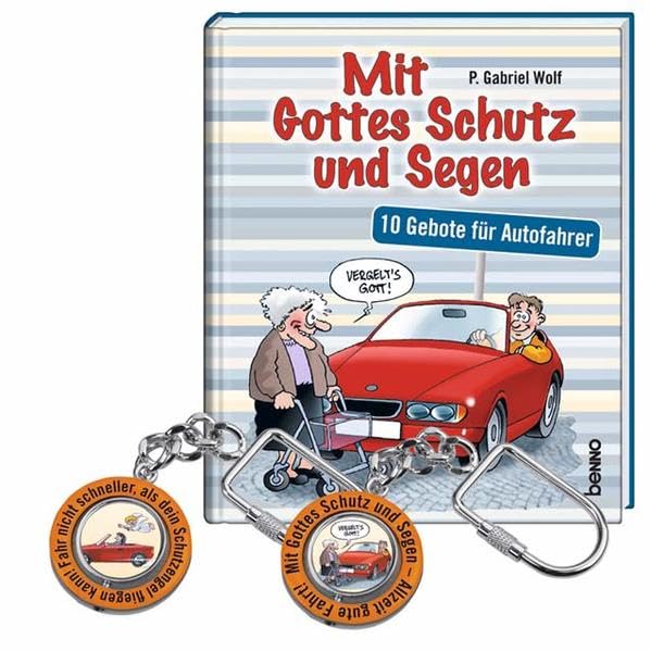 Mit Gottes Schutz und Segen: 10 Gebote für Autofahrer Religion & Esotericism
