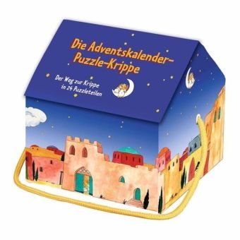 Die Adventskalender-Puzzle-Krippe: Der Weg zur Krippe in 24 Puzzle-Teilen Calendars