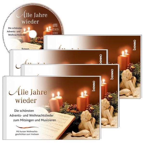 Alle Jahre wieder (4 Liedhefte): Die schönsten Advents- und Weihnachtslieder zum Mitsingen und Musizieren Leisure, Home & Garden