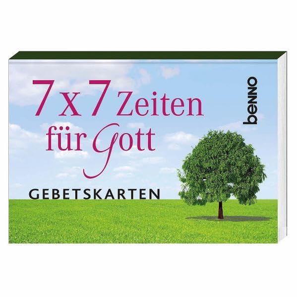 7 x 7 Zeiten für Gott: Gebetskarten Religion & Esotericism