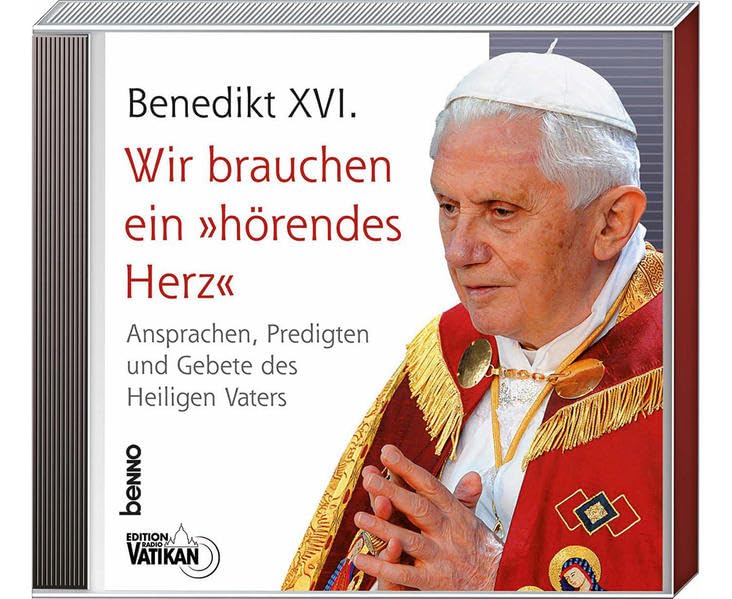 2 CDs Wir brauchen ein 'hörendes Herz': Ansprachen, Predigten und Gebete des Heiligen Vaters Religion & Esotericism