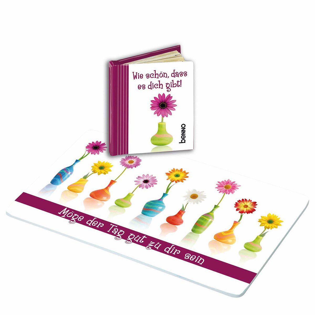 Wie schön das es dich gibt: Geschenkbuch mit Frühstücksbrettchen Religion & Esotericism