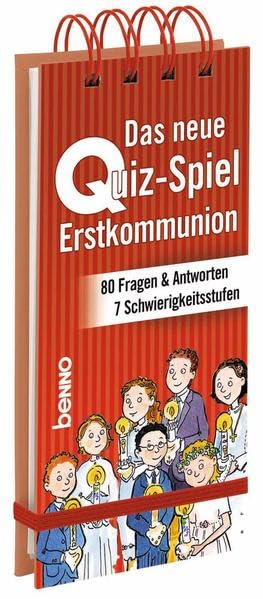 Das neue Quiz Spiel: Erstkommunion: 80 Fragen & Antworten, 7 Schwierigkeitsstufen Leisure & Fun