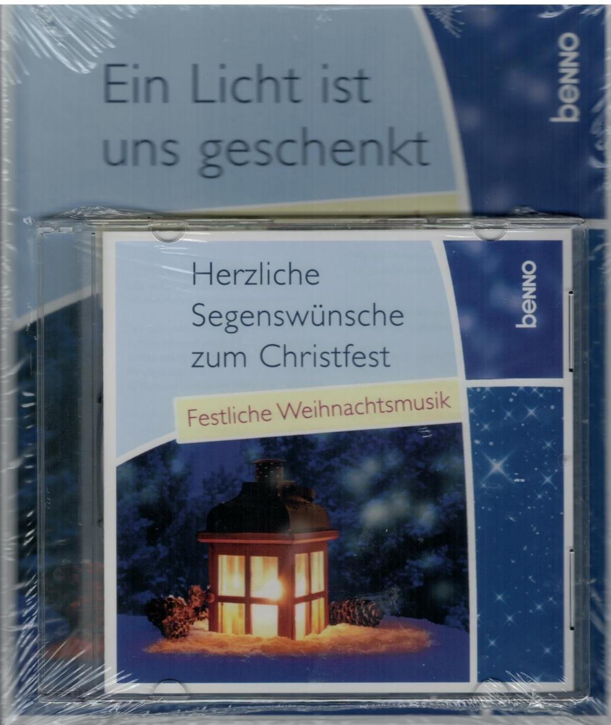 Ein Licht ist uns geschenkt: Herzliche Segenswünsche zum Weihnachtsfest: Herzliche Segenswünsche zum Weihnachtsfest. Mit weihnachtlicher Musik von bekannten Chören auf CD Lifestyle