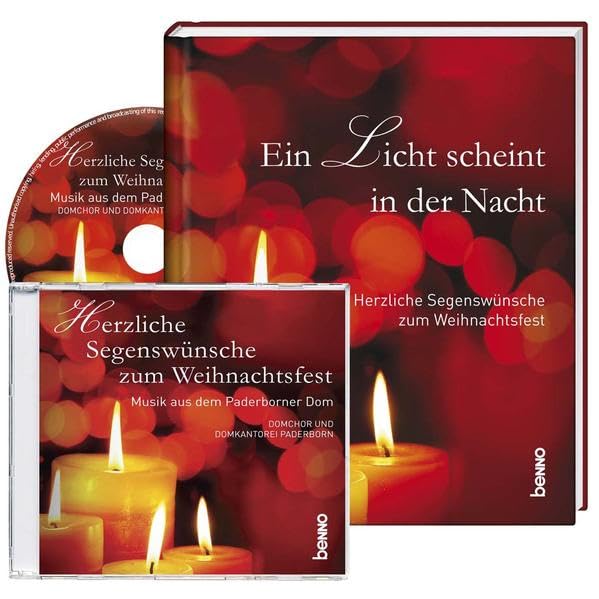 Geschenkbuch »Ein Licht scheint in der Nacht«: Herzliche Segenswünsche zum Weihnachtsfest: Herzliche Segenswünsche zum Weihnachtsfest. CD: Musik aus ... mit dem Domchor und der Domkantorei Paderborn Sheet Music