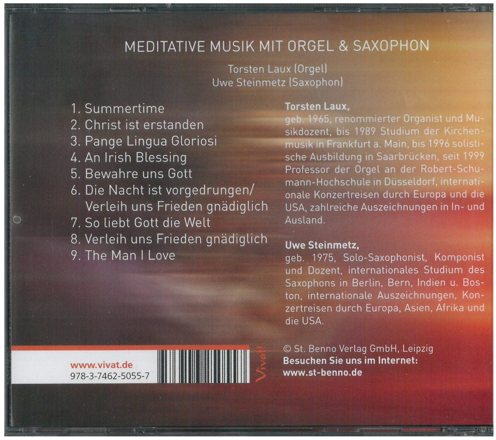 CD »Abendklang« Arts & Music Books