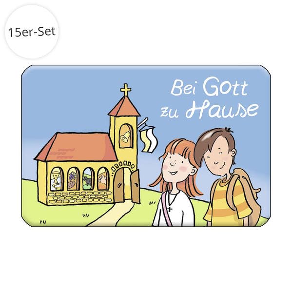 Bei Gott zu Hause - 15er-Pack: Meine Christsein-Dauerkarte Media & Communication