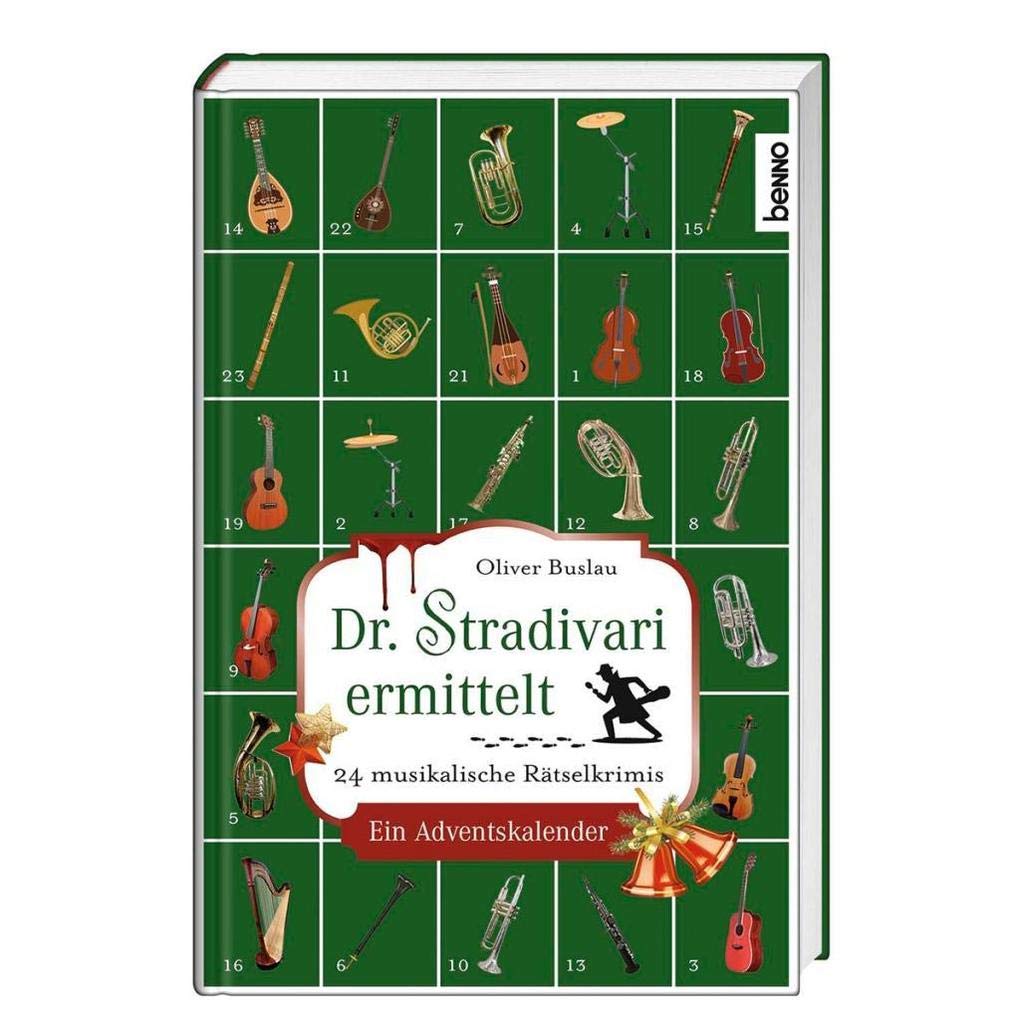 Dr. Stradivari ermittelt: 24 musikalische Rätselkrimis. Ein Adventskalender Contemporary literature