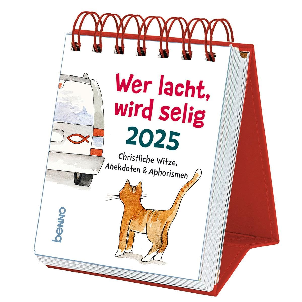 Product Image: Wer lacht, wird selig 2025: Christliche Witze, Anekdoten & Aphorismen