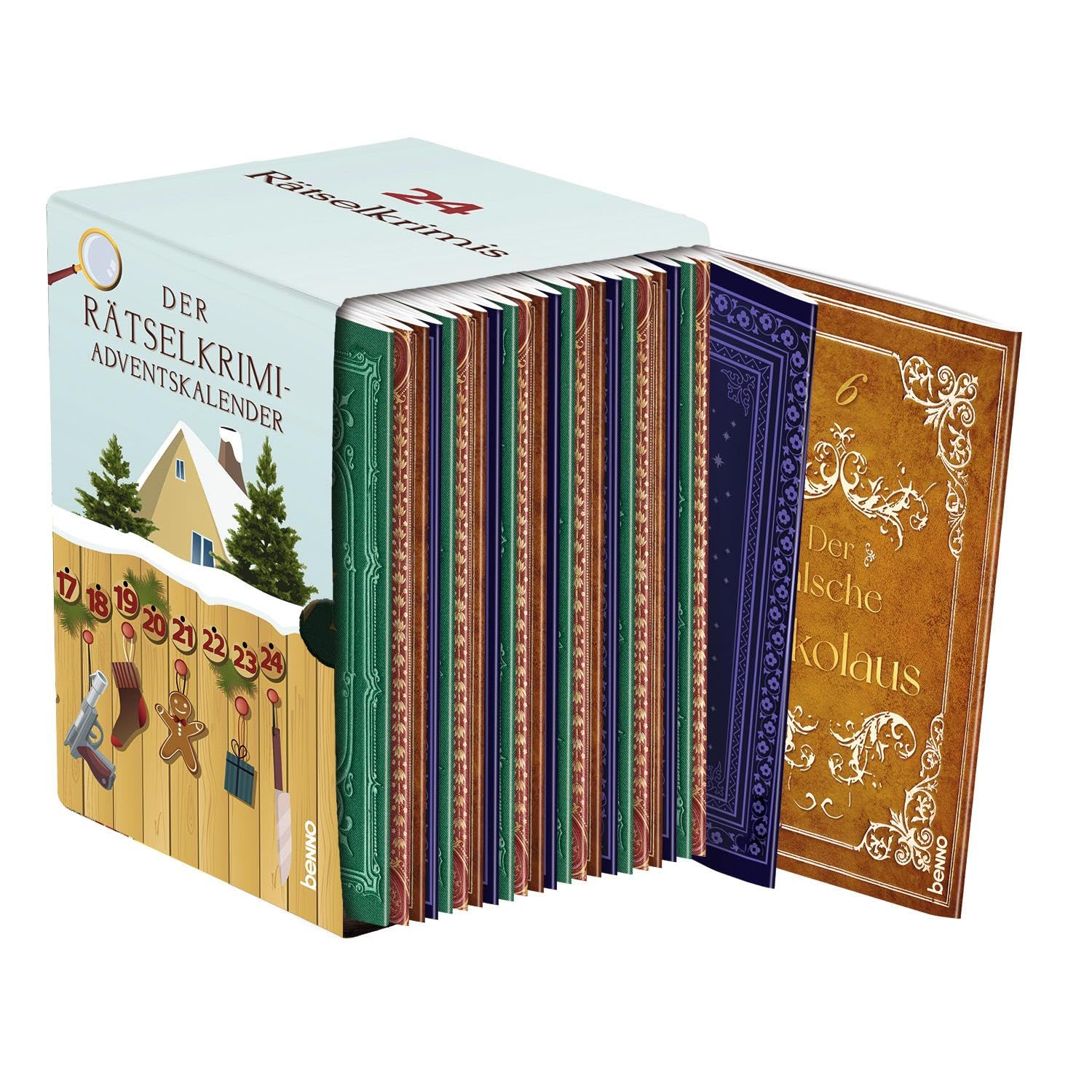 Der Rätselkrimi-Adventskalender book