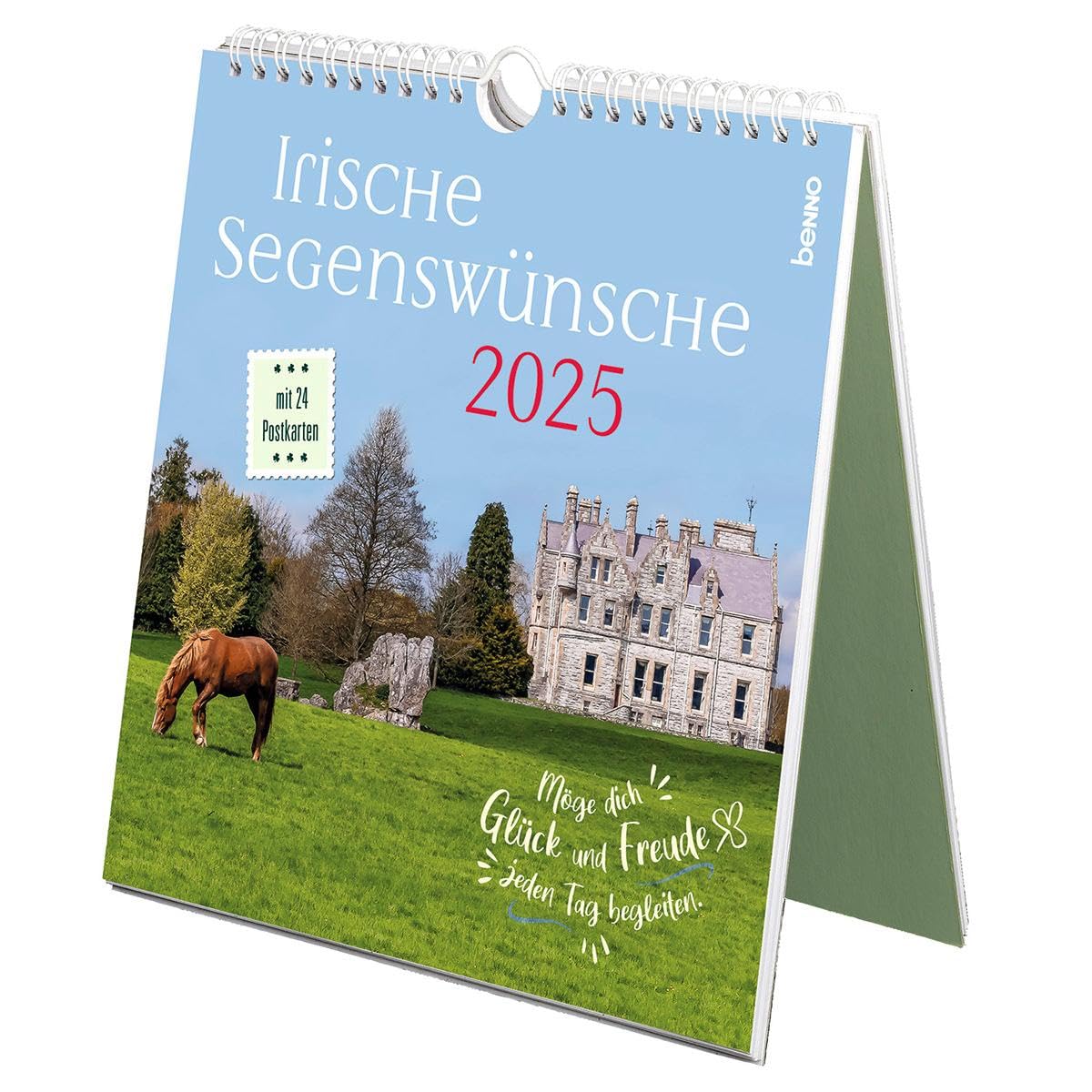 Product Image: Irische Segenswünsche 2025: mit 24 Postkarten