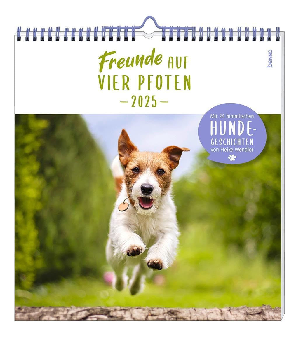 Freunde auf vier Pfoten 2025: 24 himmlische Hunde-Geschichten Contemporary literature