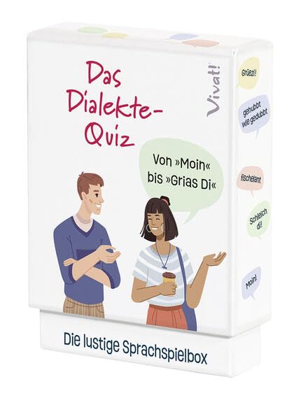 Das Dialekte-Quiz: Von »Moin« bis »Grias Di«: Die lustige Sprachspielbox Lifestyle