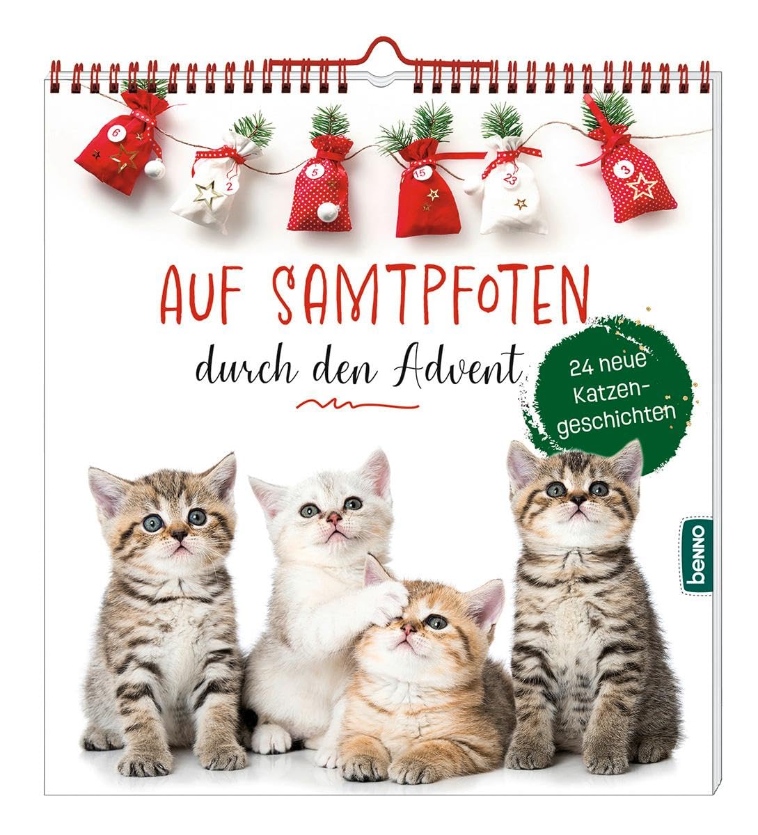 Auf Samtpfoten durch den Advent: 24 neue Katzengeschichten Contemporary literature