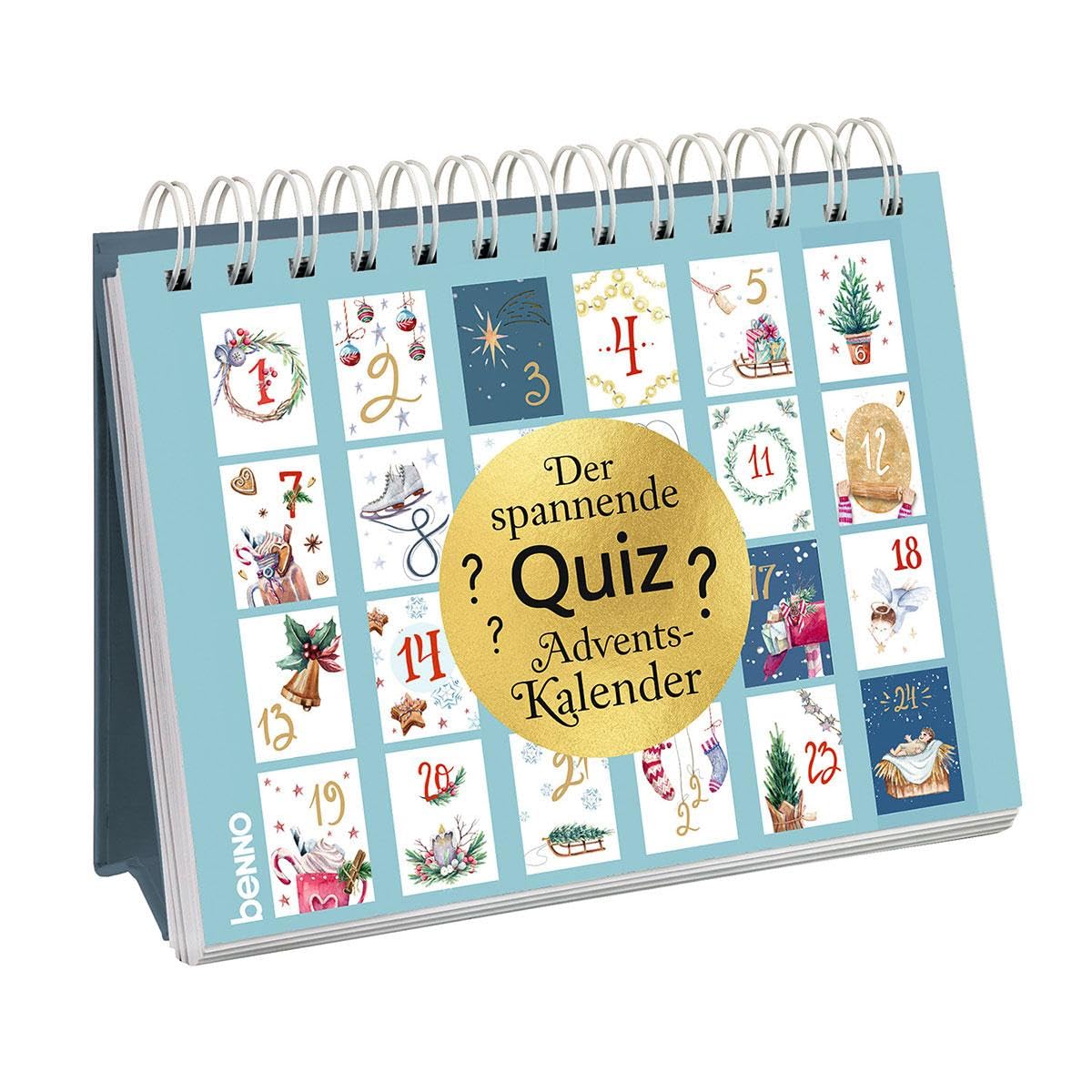 Der spannende Quiz-Adventskalender Leisure & Fun Books
