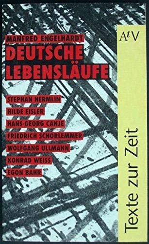 Deutsche Lebensläufe: Gespräche (Texte zur Zeit) (Aufbau Taschenbücher) Books