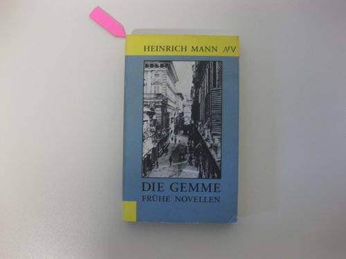 Die Gemme: Frühe Novellen (Aufbau Taschenbücher) Books