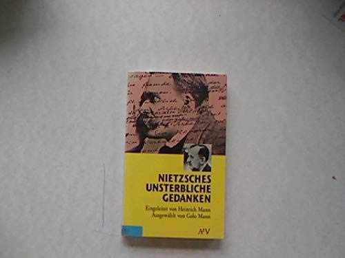Nietzsches unsterbliche Gedanken. ( Dokument und Essay). Politics & History