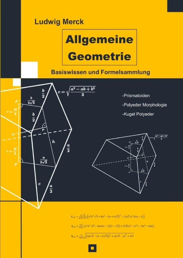 Allgemeine Geometrie: Basiswissen und Formelsammlung Geology & Geography
