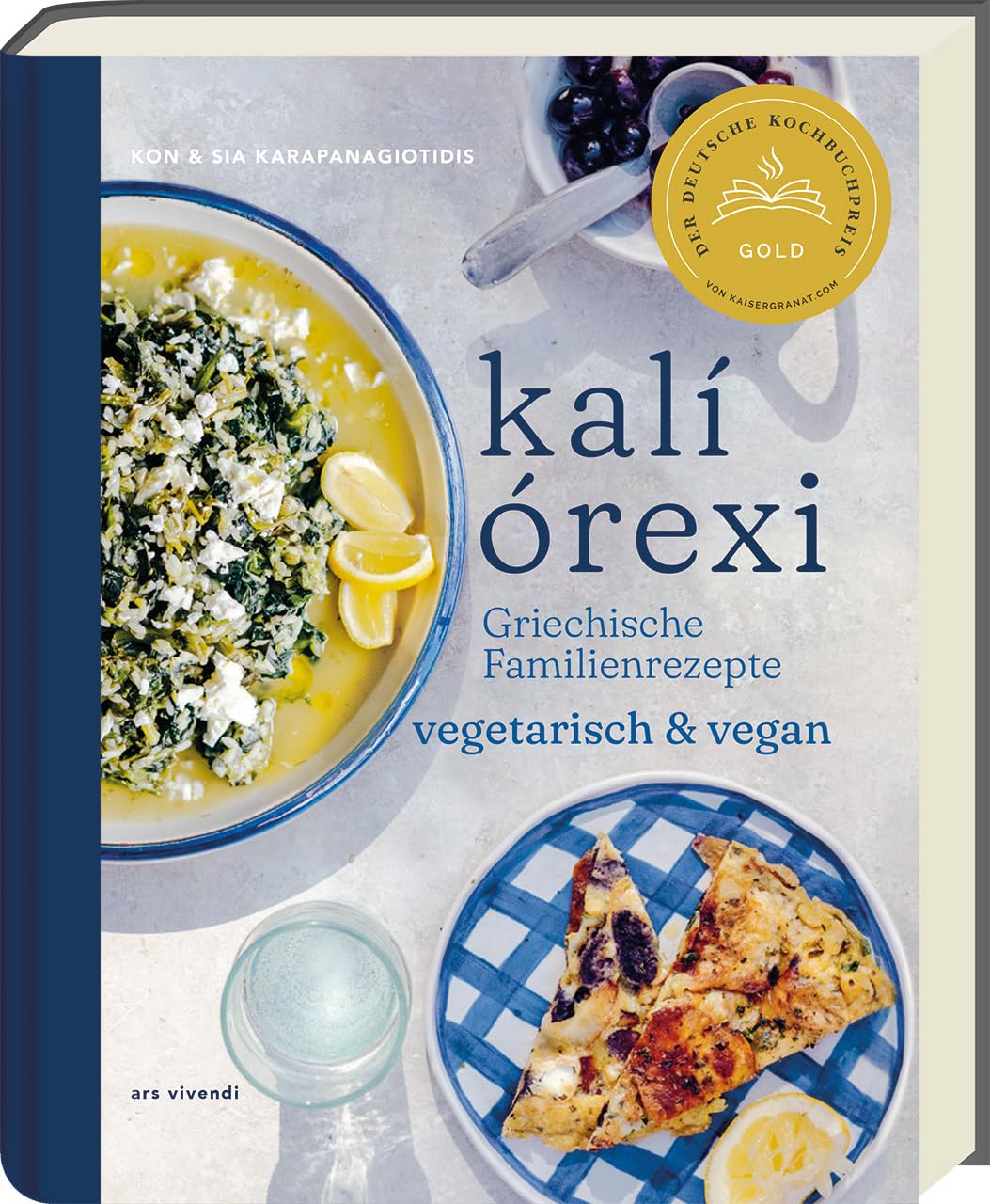 kali orexi - Deutscher Kochbuchpreis 2024 Gold Leisure, Home & Garden