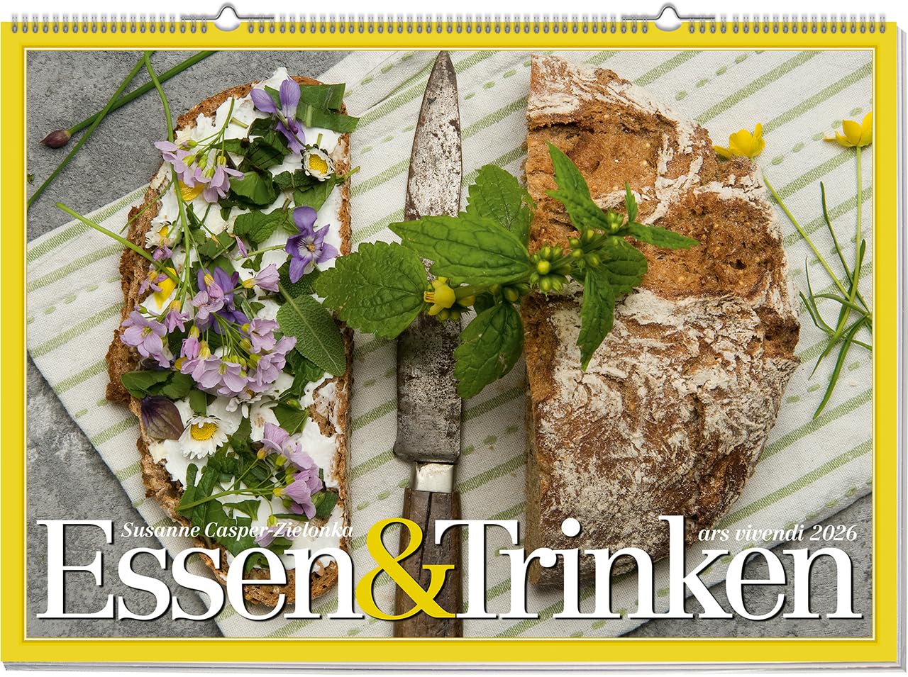 Essen & Trinken 2026 – Posterkalender mit puristischer Fotokunst - Kulinarische Motive in stilvollen Aufnahmen für jeden Monat Leisure, Home & Garden