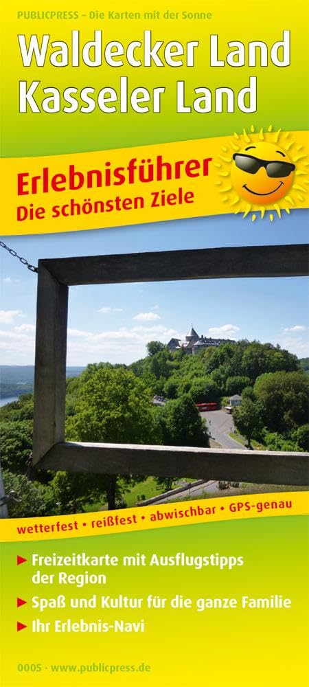 Waldecker Land und Kasseler Land 1:105 000 Leisure, Home & Garden