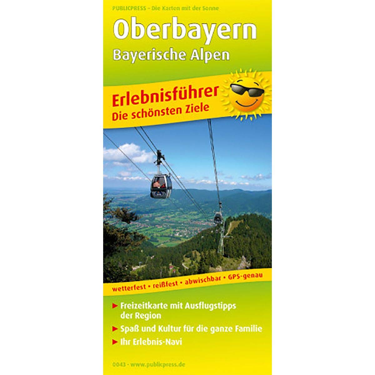Oberbayern - Bayerische Alpen: Erlebnisführer mit Informationen zu Freizeiteinrichtungen auf der Kartenrückseite, GPS-genau. 1:140000 (Erlebnisführer: EF) Leisure, Home & Garden