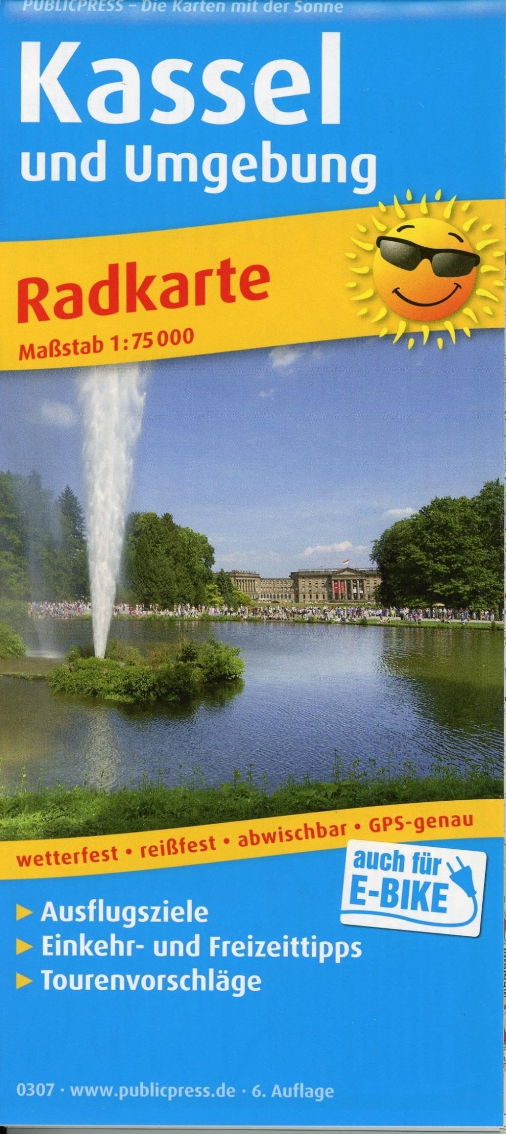 Kassel und Umgebung 1:75 000 Leisure, Home & Garden